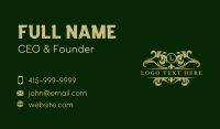 Ornate Business Card example 2