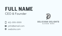 Apparel Store Letter D Business Card Image Preview