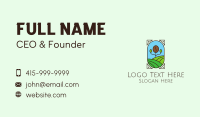 Coffee Farm Field Business Card