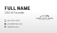 Car Automotive Garage Business Card