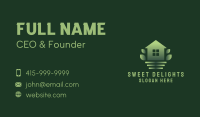Green House Yard Garden Business Card