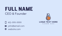Letter A Basketball  Business Card