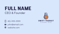 Basketball League Business Card example 3