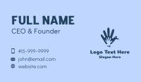 Blue Bird Hand  Business Card