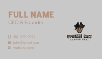 Angry Pirate Head Business Card Image Preview