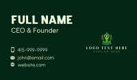 Yoga Zen Wellness Business Card