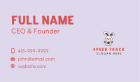 Heart Pet Bunny Vet Business Card