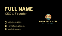 Travel Beach Boat Business Card