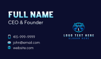 Roof Broom Cleaner Business Card