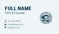 Roof Home Improvement Construction Business Card
