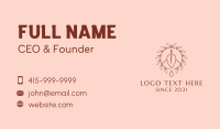 Relax Business Card example 1