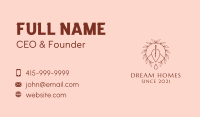 Cinnamon Business Card example 3