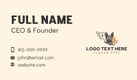 Mexico Dog Wildlife Business Card Design