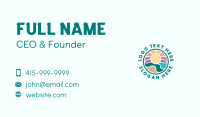 Beach Paradise Island Business Card