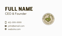 Homegrown Avocado Fruit Business Card