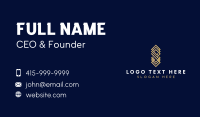Modern Business Company Letter S Business Card