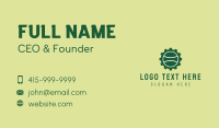 Tennis Club Business Card example 2