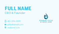 Faucet Pipe Plumbing Business Card