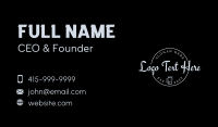 Malt Business Card example 2