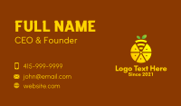 Lemon Drink Business Card example 1