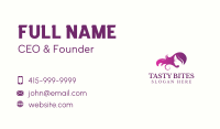 Salon Business Card example 1