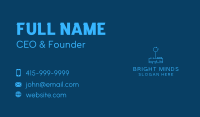 Blue Gaming Console  Business Card