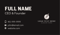 Author Writing Quill  Business Card
