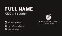 Author Writing Quill  Business Card