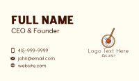 Baby Food Business Card example 1