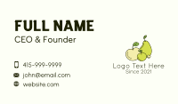 Organic Fruit Plant Business Card