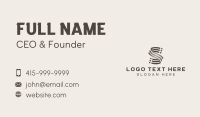 Telecommunication Business Card example 3