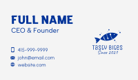 Fish Buffet Restaurant  Business Card Design