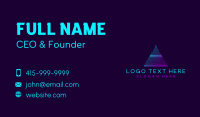 Pyramid Technology Business Card Design