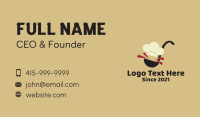 Chef Kitchen Ladle  Business Card