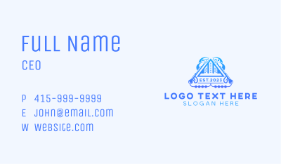 Building Industrial Power Cleaning Business Card Image Preview