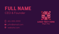 Flower Business Card example 4