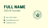 Watering Can Landscaping Business Card