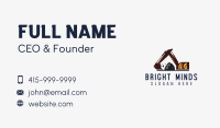 Excavator Arm Boulder Business Card