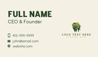 Buffalo Bison Pathway Business Card Design