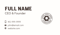 Hex Business Card example 4