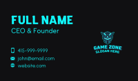 Robot Gaming Stream Business Card Image Preview