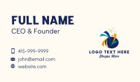 Pyrotechnician Business Card example 2