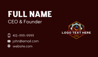 Gasoline Fuel Gear Business Card