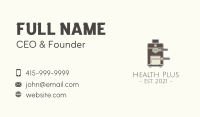 Brasserie Business Card example 2