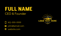 Pickup Automotive Vehicle Business Card