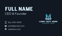 Plumbing Renovation Wrench Business Card