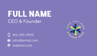 Community People Organization Business Card