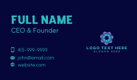 Startup Tech Vortex  Business Card Design
