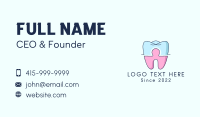Healthcare Tooth Puzzle Business Card