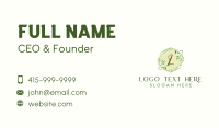 Leaf Spa Ornament Business Card